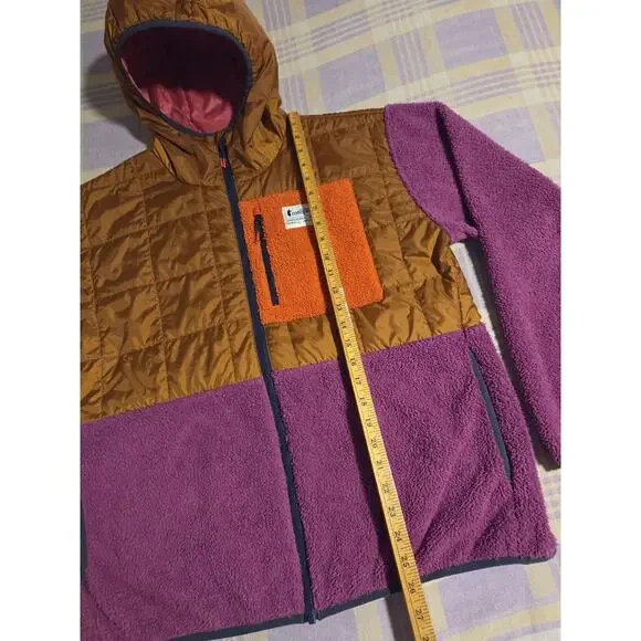 Cotopaxi Womens Fleece Trico Hybrid Hooded Jacket Mezcal Foxglove Size XL Bright - Picture 5 of 9
